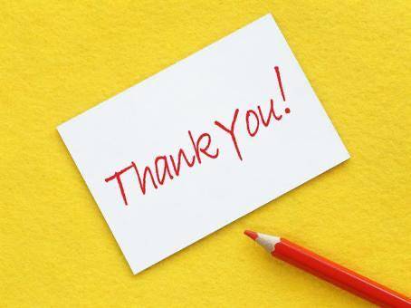 ありがとうございました?