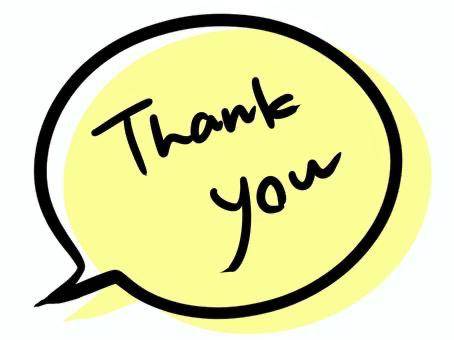 ありがとうございました?