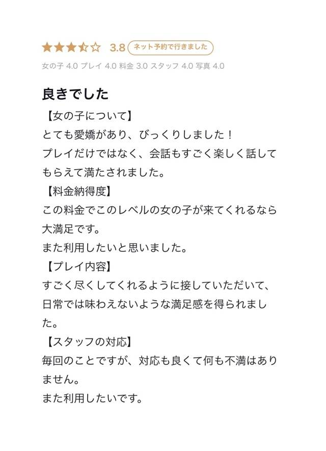 口コミお礼日記💌