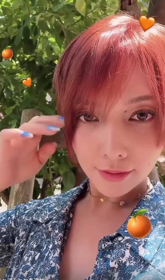 ビタミンカラーに変身🧡🍊
