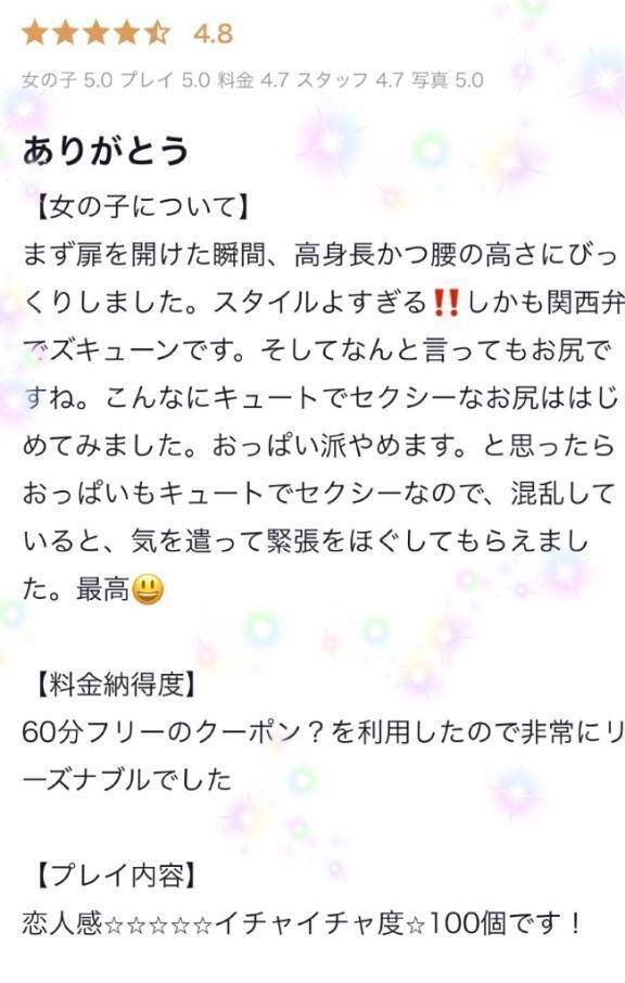 素敵な口コミありがとう🧸💌