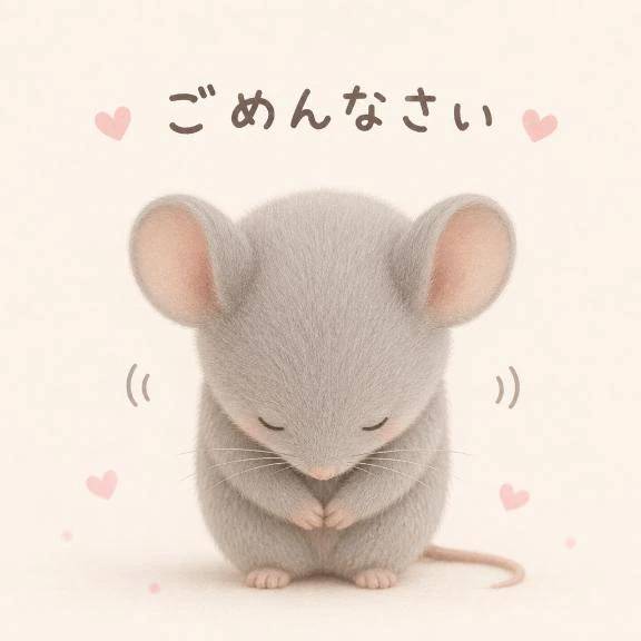 起きたら…🙇‍♂️💦