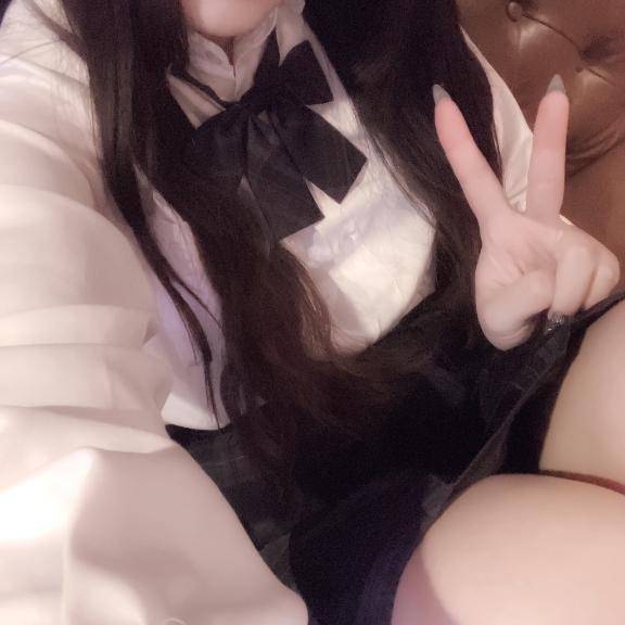 制服で♡