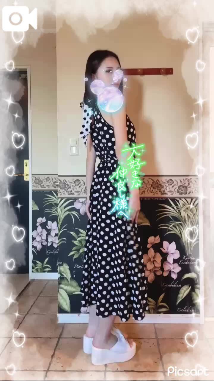 今日のドレス👗❤️