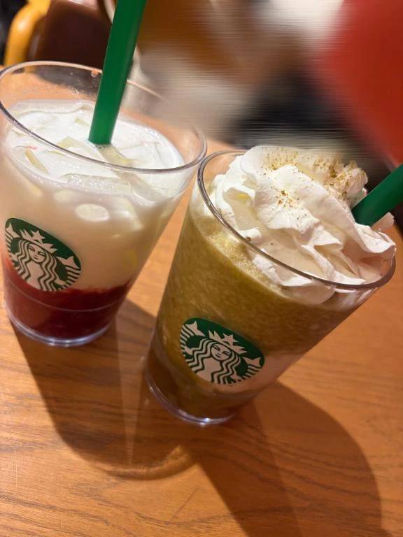 🐶スタバありがとう🧡