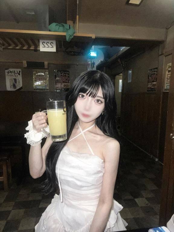 お酒飲みながら💓