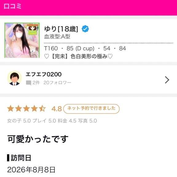 【お礼写メ日記】