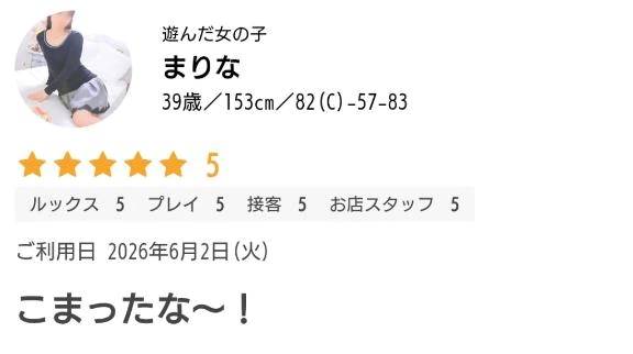 口コミありがとうございます