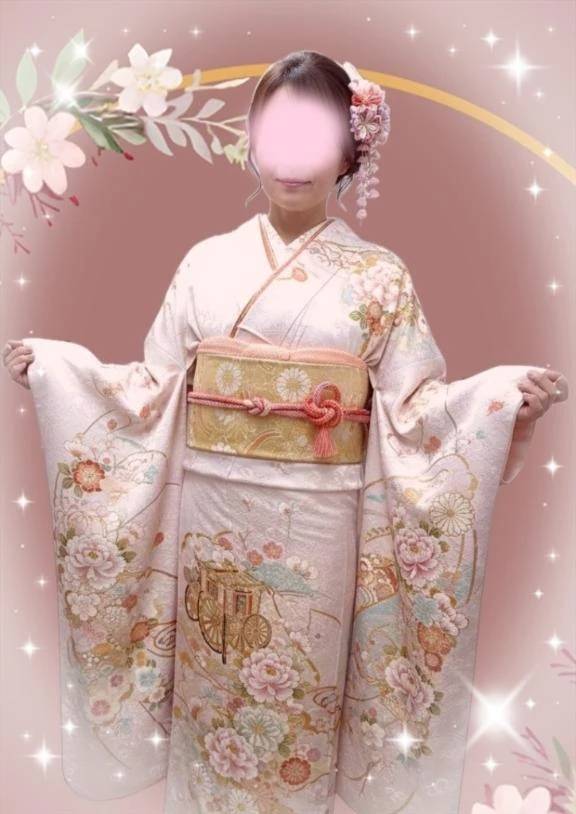 桃の節句...お着物///︎︎