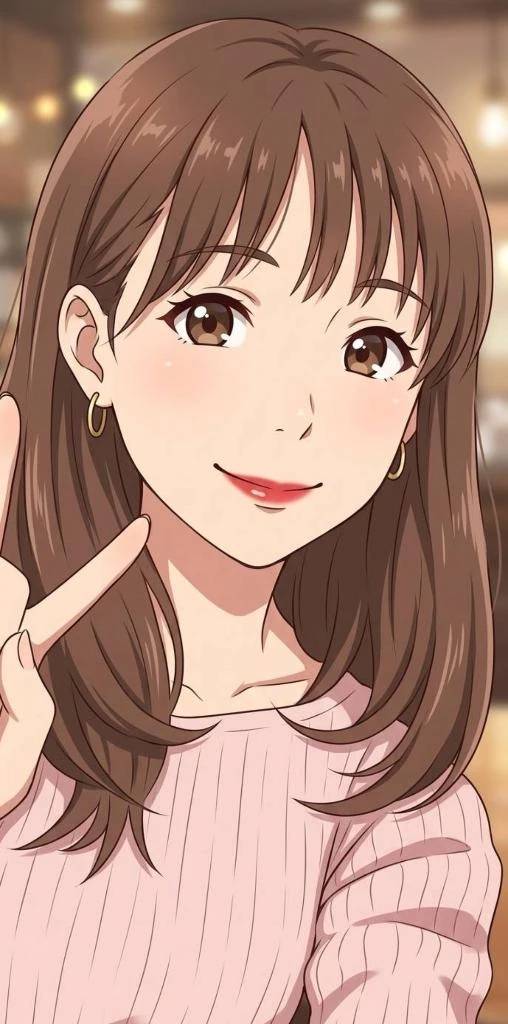 顔は見せられないけど。。