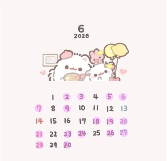 6月出勤日 ⌯ᵔ⤙ᵔ⌯ಣ ◌‬
