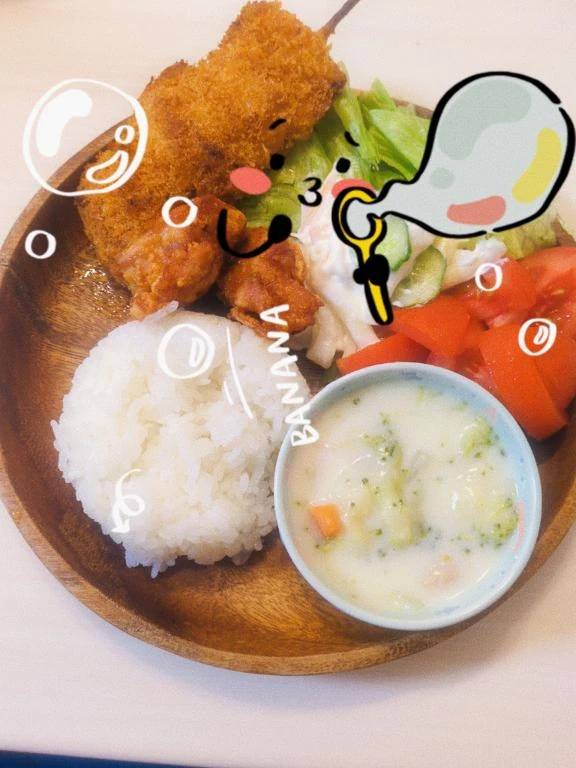 今日の晩御飯🍚