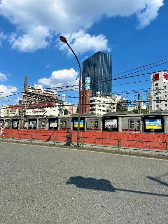 向かってます♪