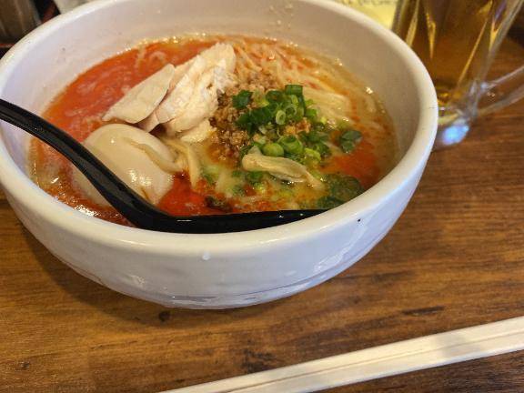 白湯坦々麺