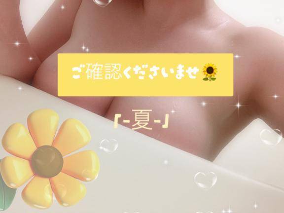 ※ご確認くださいませ「-夏-」