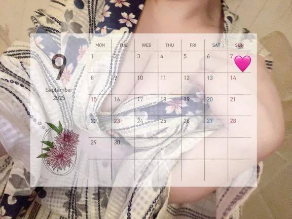 🩷9月ふわりの予定🩷