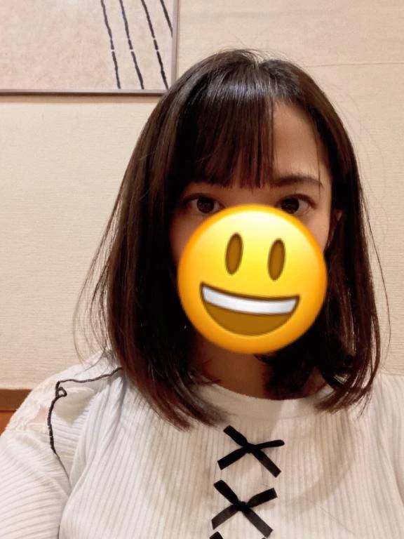 若干髪を切る