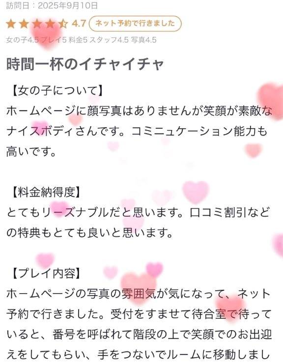 【お礼写メ日記】