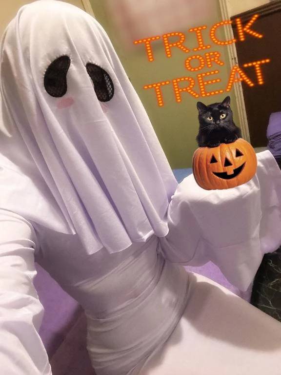 おばけなんてないさ♪おばけなんてうそさ👻\( *´ω`* )/♪