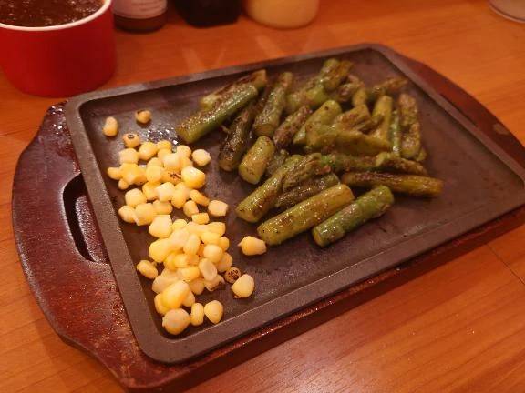 💕アスパラ焼き💕