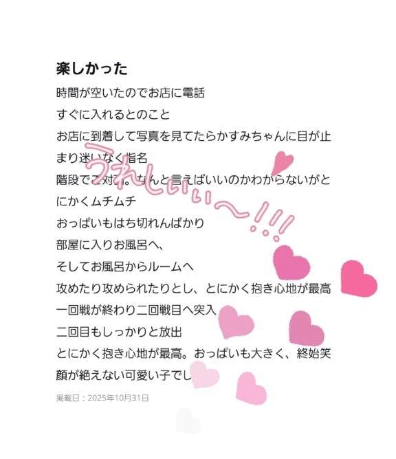 口コミありがとう✍️❤