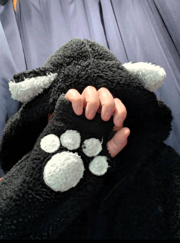 寒すぎなので急遽🐈‍⬛️