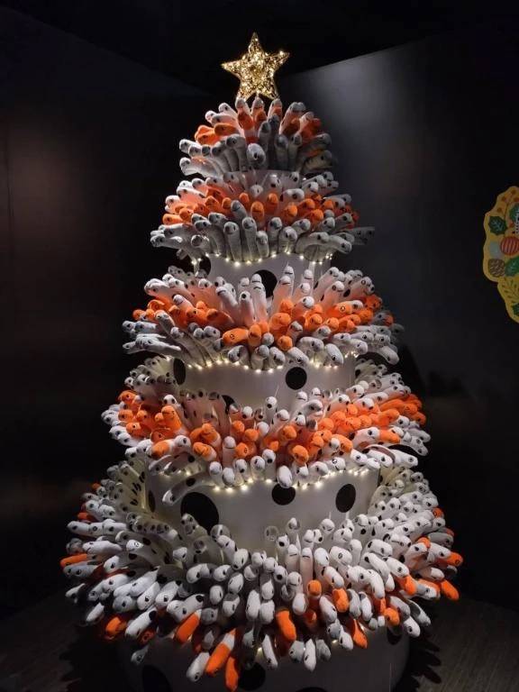 ちんあなごのクリスマスツリー