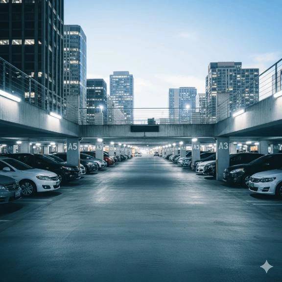 本日は有料駐車場の日🅿️と