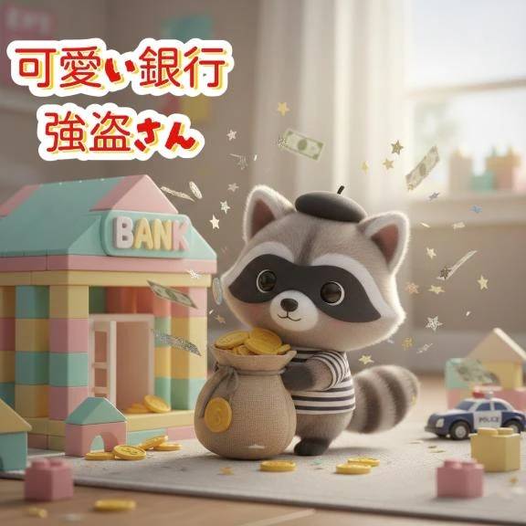 今日は銀行強盗の日💰️