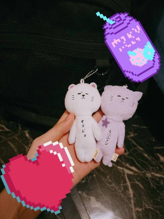 ネコとオコジョです