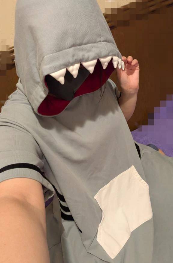 お知らせ明日はサメ🦈パジャマ