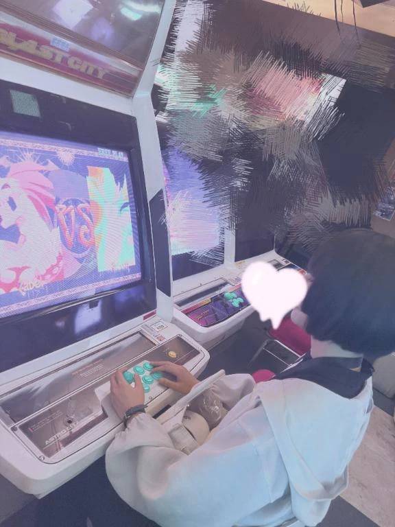 ゲーセン女子♩