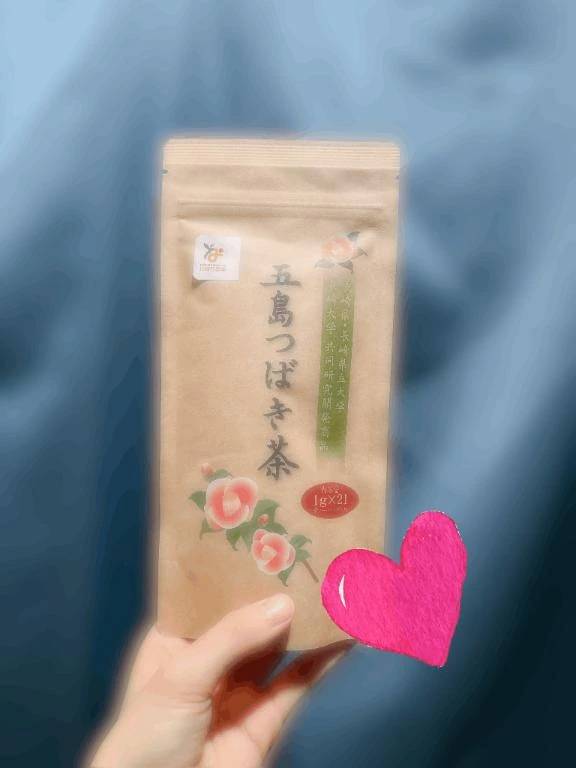 つばき茶もらった🍵