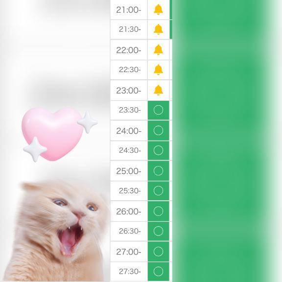 🈳23:00~になります🐰💗
