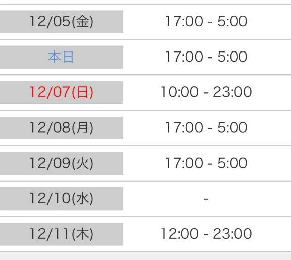 シフト更新~‼️