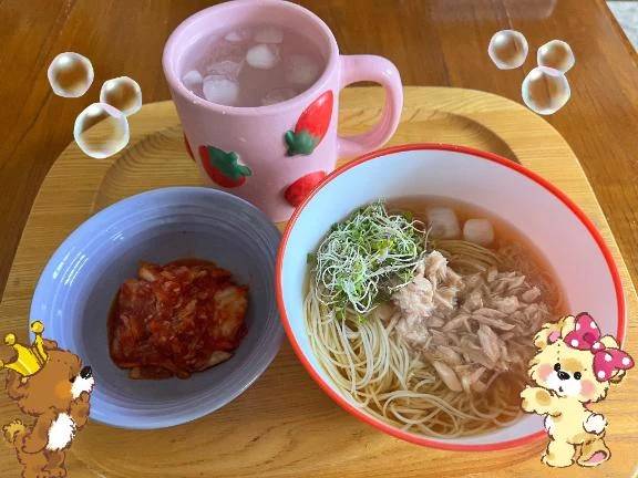 お休みの日の、みなみのお昼ごはん💕