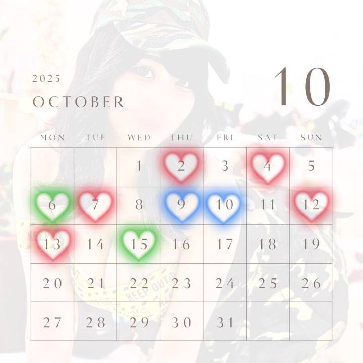 10月シフト🌸