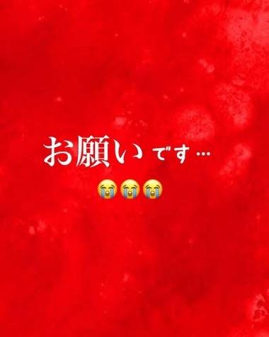 お願いです…😭😭😭