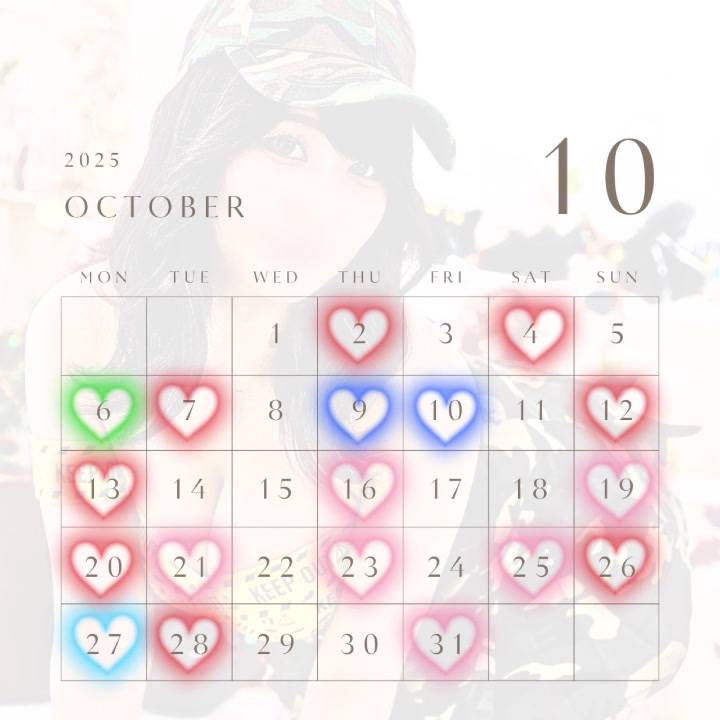 10月シフト🌸