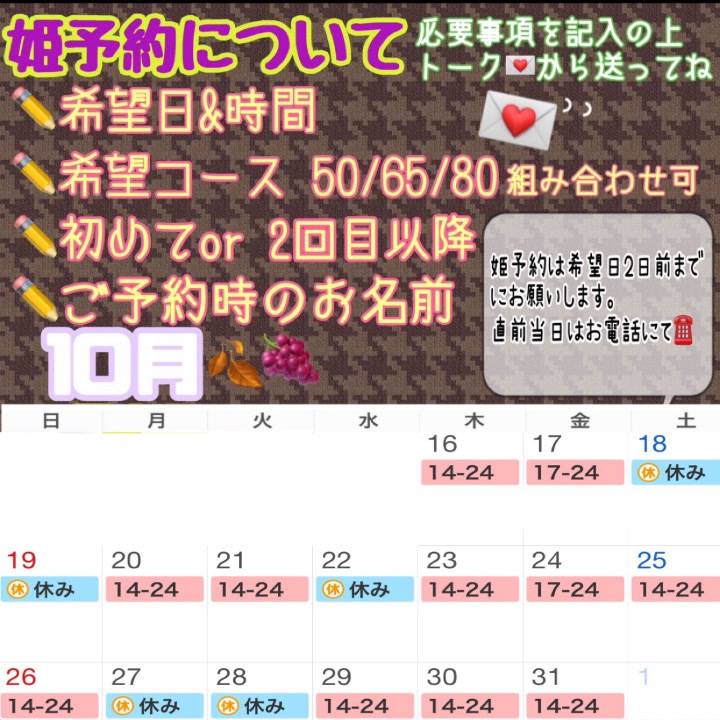 今月残りの予定です！
