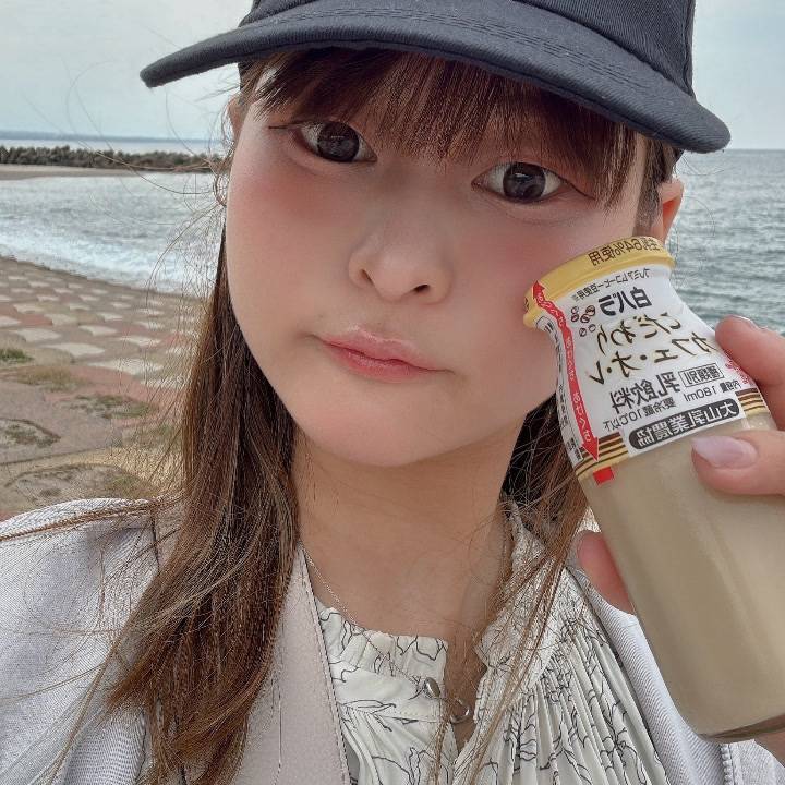 海を見せてあげてる🥛