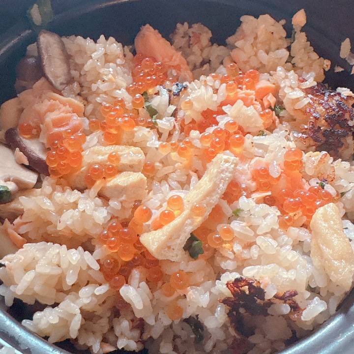 土鍋ご飯たいた