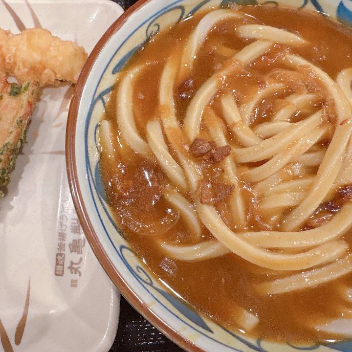 カレーうどん食べおさめ