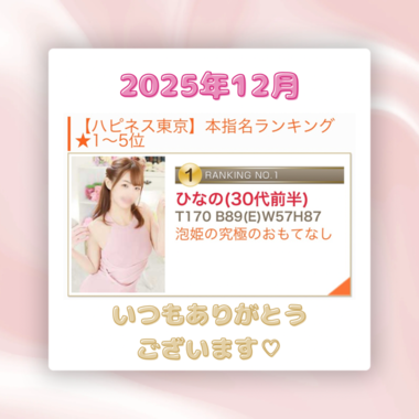 12月度ありがとうございました🧡