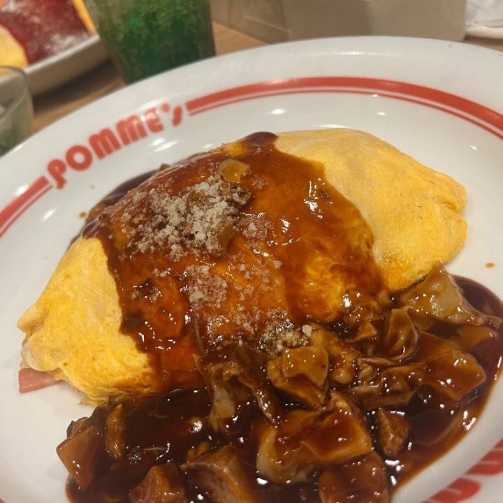 オムライスはデミグラス派です