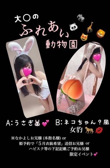  🐰🐆5月限定イベント開催中🐆🐰