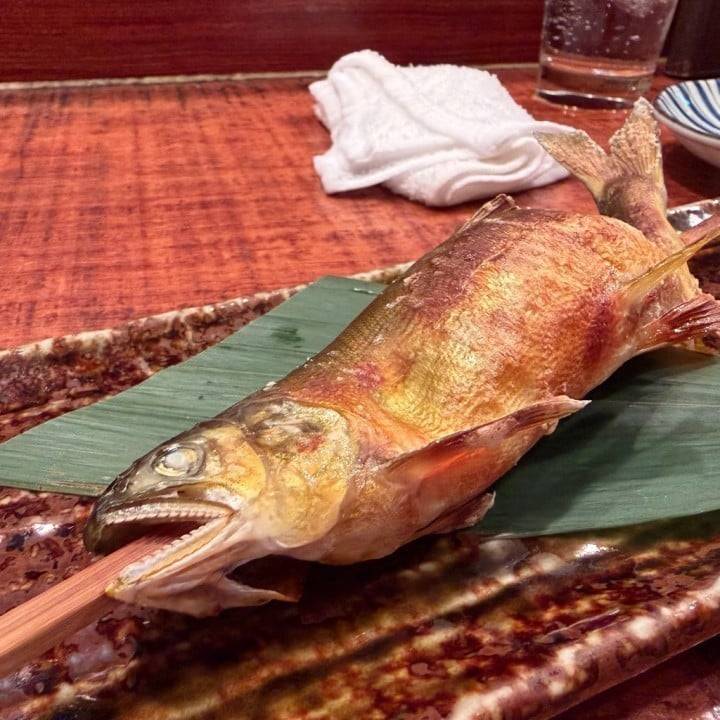 鮎の塩焼き