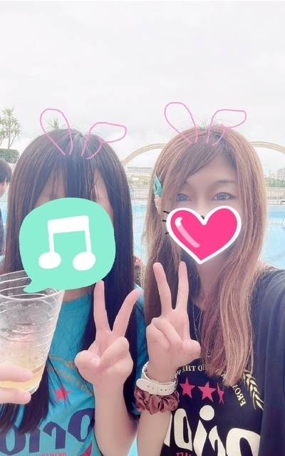 沖縄写メプールサイドでツーショ編