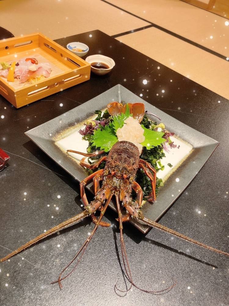 伊勢海老のお造り🦐✨️