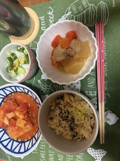 自炊生活続いてます